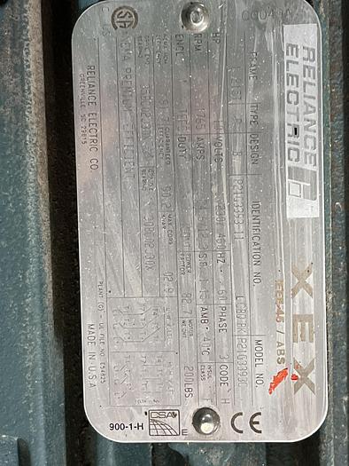 Used Reliance Electric L215T, P21G3393C 10Hp 3PH