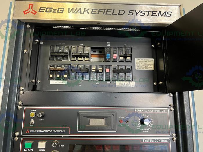 Used Power Ten Inc 3450D-4050, 3450D-10100, 3400d-7.5250 w/ Wakefield Utility Rack