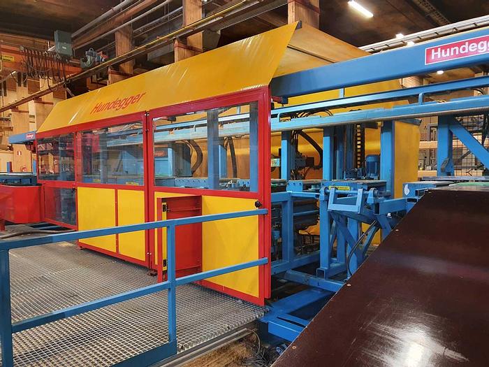 Used 2002 Hundegger  Hundegger K2, jointery line