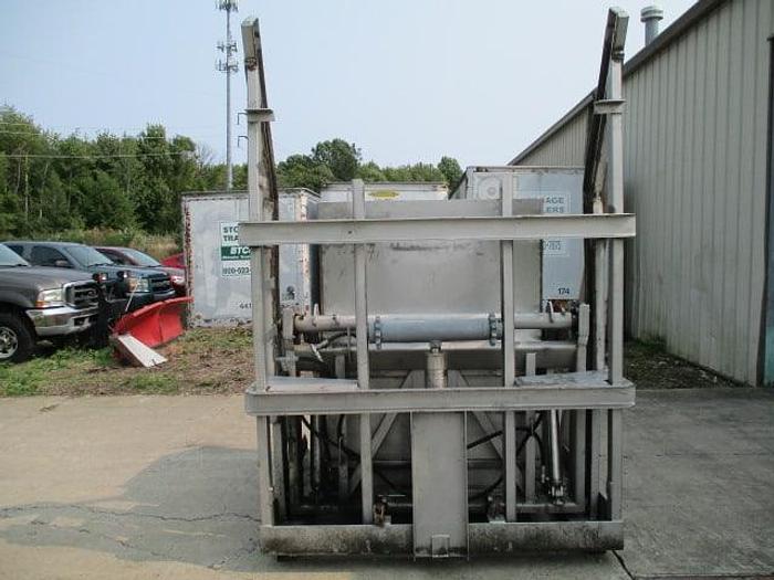 Used AFECO Vat Dumper; Md#15C; Two-Stage; 8' Dump Height