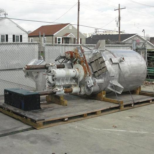 Used 1500 LITER / 400 GALLON BUHLER VACUUM MIXER – S/S – VACUUM – JACKETED