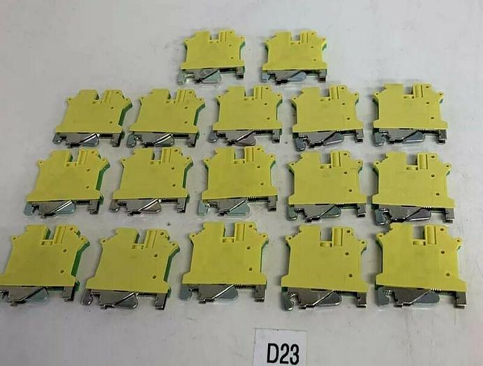 Used Lot Of 17 PHOENIX CONTACT TERMINAL BLOCKS TYP USLKG 5 Fast Shipping!