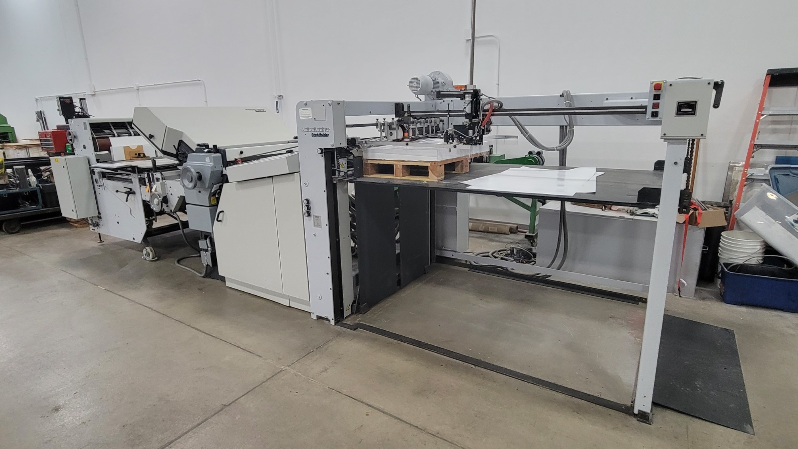 Used 2007 Heidelberg  PD-112/TD-112 SBP-112-MKE StahlFolder