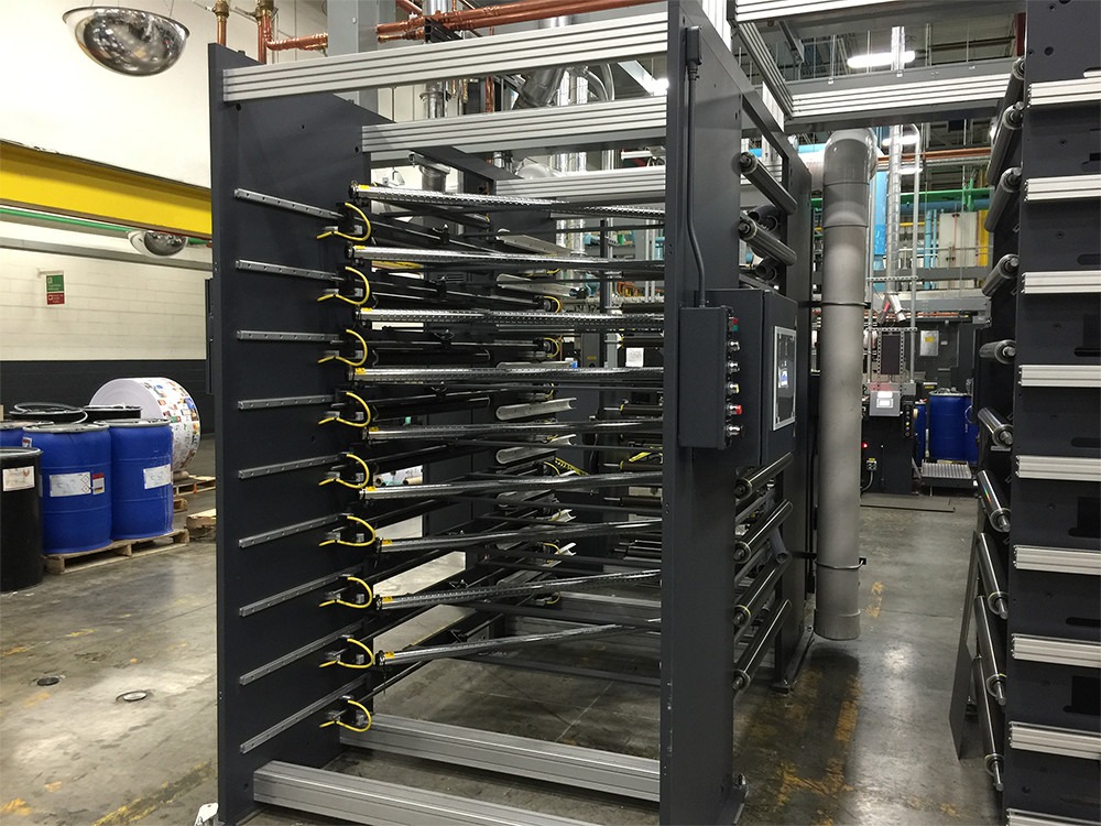 Angle Bar Deck for Inline Finishing Applications