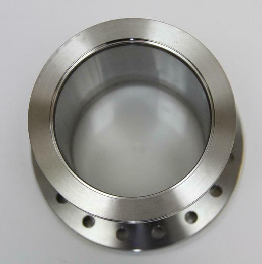 Used Vacuum Half Nipple Flanges 5 To 6 Stainless Steel 4 5 Long