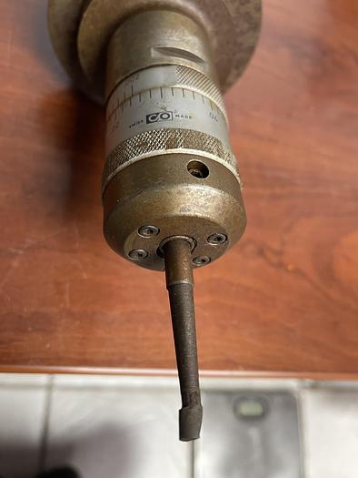 Used USED-C/O SWISS MADE 44586 CAT 50 WITH C/O SWISS MADE 18011 ADJUSTABLE BORING HEAD