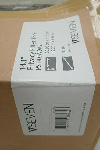 Used V7 PS14.0W9A2 14.1" 16:9 Privacy Filters, 40 Units/Case 662919086652