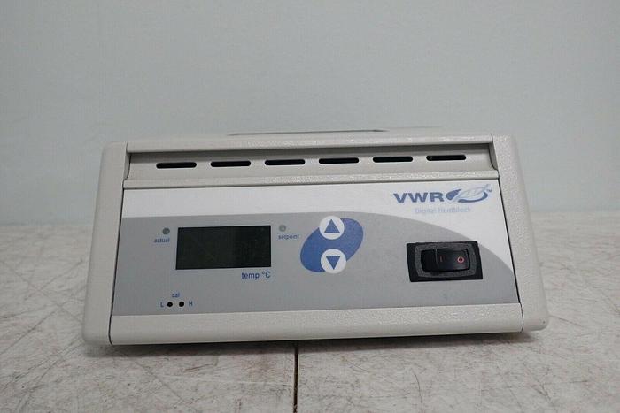 Used VWR 15259-050 Digital HeatBlock 1 Block Heater 683194550683