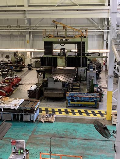 Used Homma CNC Vertical Gantry Mill