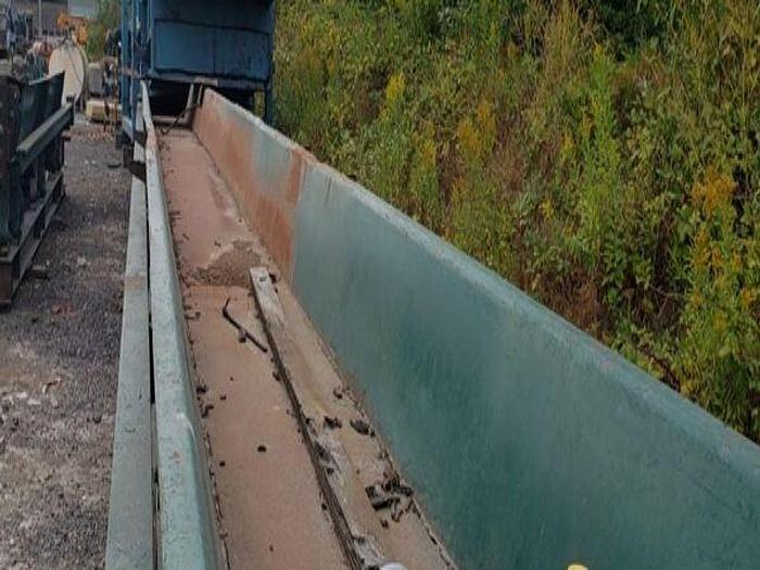Used 24" x 77' Edem Balanced Vibrating Conveyor