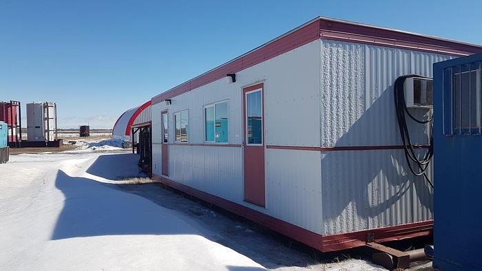 Used 2007 Portable 12 x 32 Skid Mounted Office Building