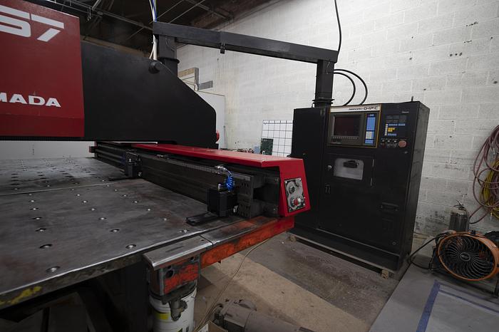 Used 1994 33 Ton Amada Pega 357 CNC Turret Punch