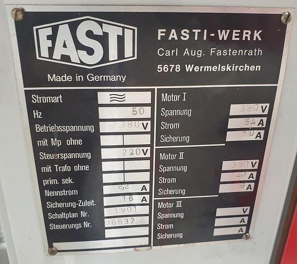 Gebraucht Rundbiegemaschine Fasti 106-20-2,5