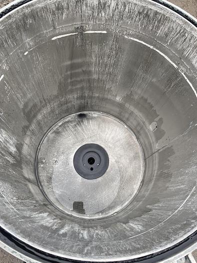 Used Used 304 stainless steel horizontal plate filter.