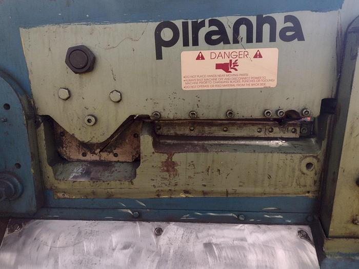 Used 50 TON PIRANHA MODEL #P3 HYDRAULIC IRONWORKER