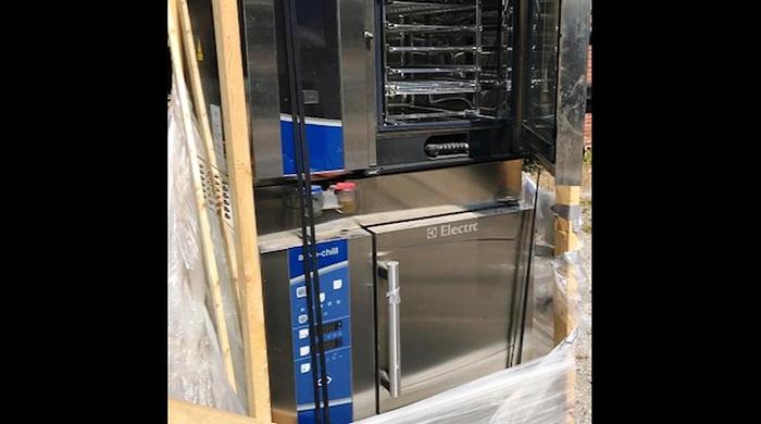 Used Electrolux "Tower of Power" Combi Oven and Blast Freezer