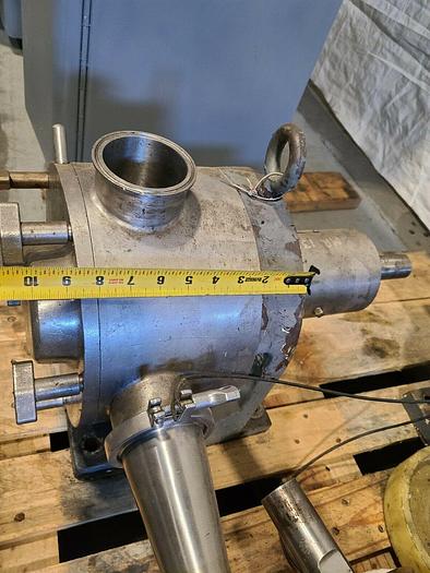 Used Rotary Lobe Pos Displacement Pump Stainless Steel Resin Liquid Pump