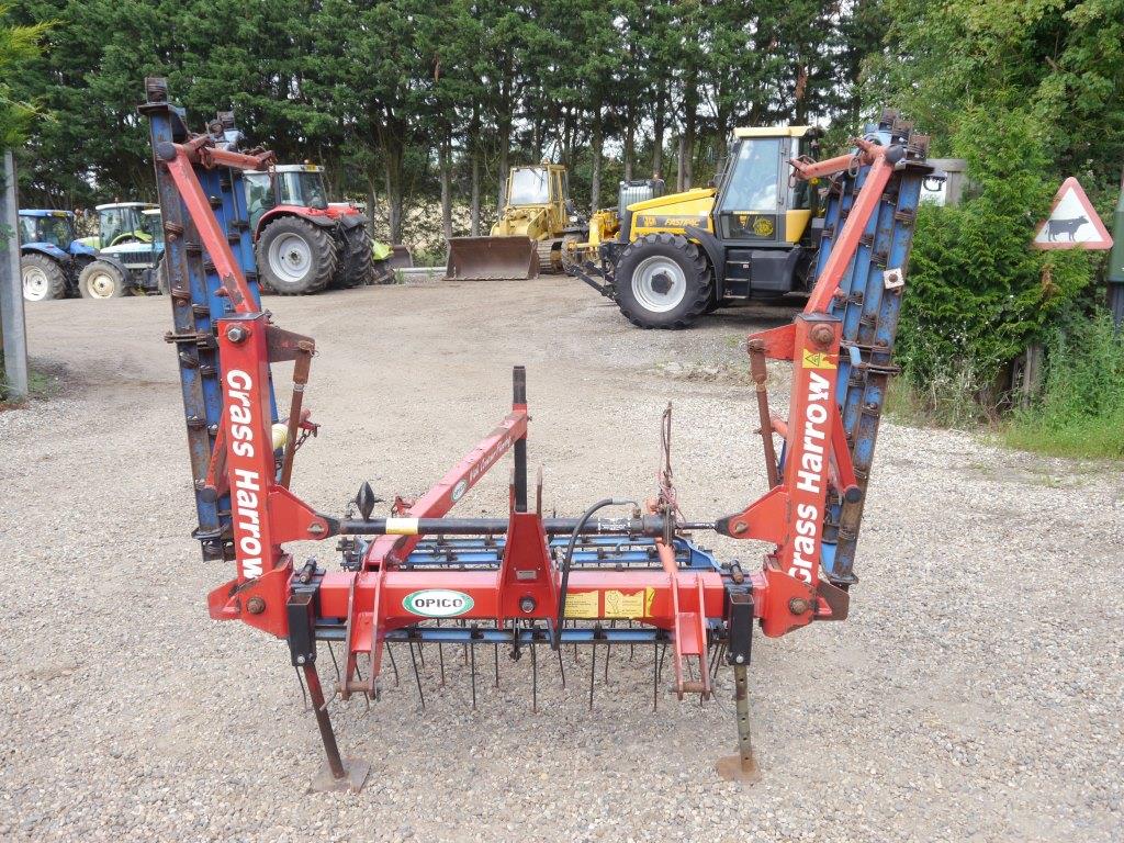 Used Opico Grass Harrows