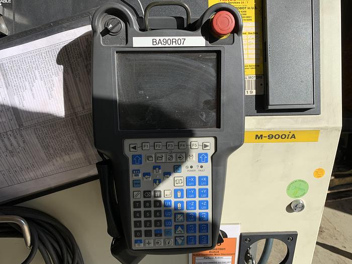 Used FANUC M900iA/400L 6 AXIS CNC ROBOT WITH R30iA CONTROLLER 400KG X 3625mm HIGH REACH