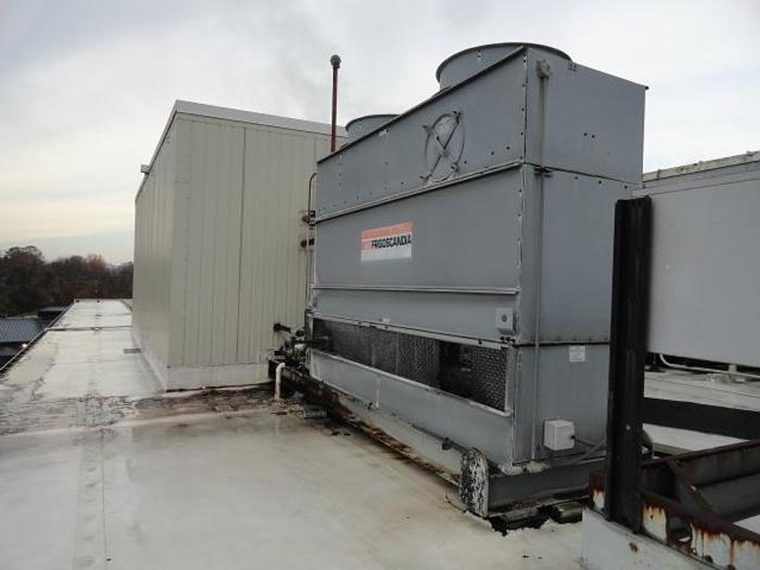 Used Frigoscandia GyroCompact, Md #CCM58-08-17 NN CR with skid mount Freon Refrigeration Package, 200 HP. CCM58-08-17 NN CR