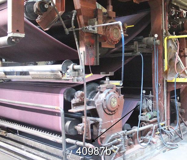 Used AES Shower Assembly, 104" Operating Face #40987