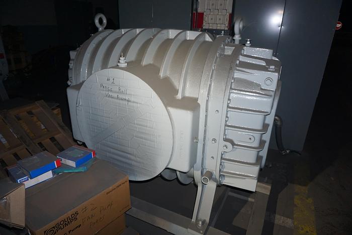 Used ROOTS ROTARY LOBE BLOWER 1200 RPM UNUSED SPARE