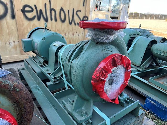 Used Pump, Centrif, 7.5 HP, 3" In / 2.5" Out, TACO, FE Series #C744913