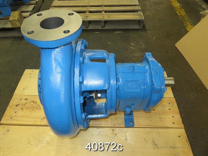 Used Goulds 3196 3x4x13 Pump, Titanium Casing, 6-Vane SS Impeller #40872