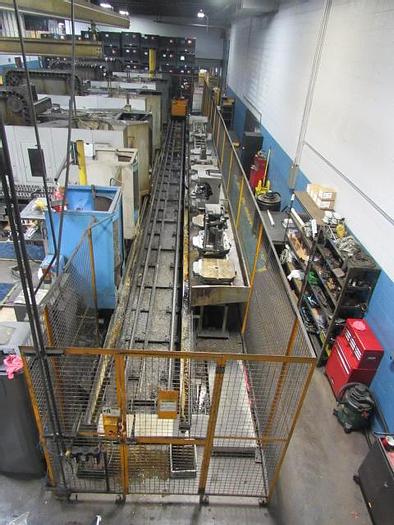 Used Toyoda FMS System with (4) FH-550R Horizontal Machining Centers