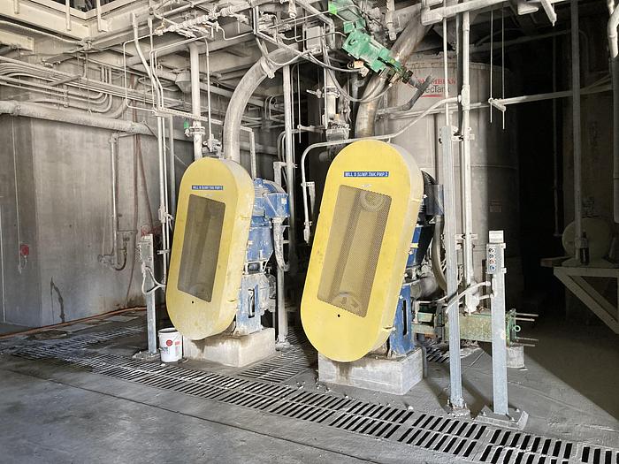 Used Used Weir Warman Model 064EAHCCCMM8282  6 X 4 EAH slurry pump