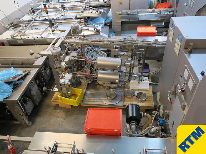 Used COMPLETE LINE FOR CHOCOLATE COATED TOFFEE / CENTRES