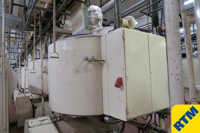 Used (5) 2000kg Chocolate Conches