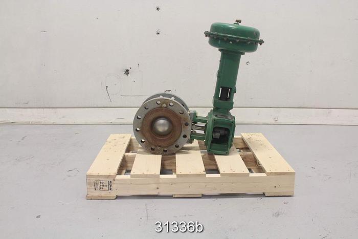 Unused Fisher V300 Fisher 6" Vee-Ball Control Valve #31336