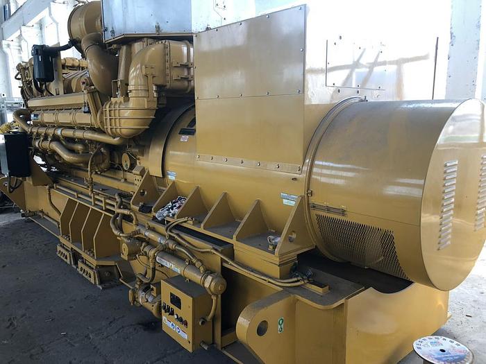 Used Caterpillar C 175 engine with Kato generators Very low working hours.