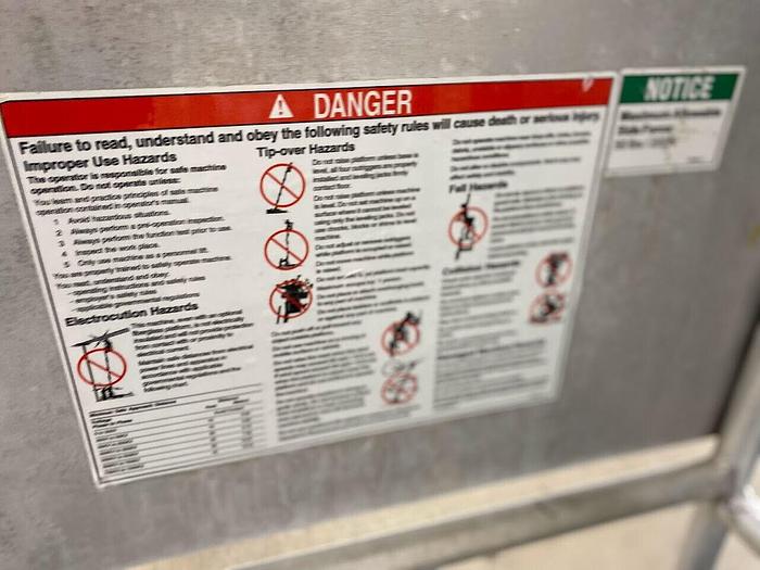 Used 2012 GENIE AWP-25S