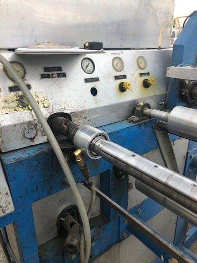 Used 54" R & K   MDL.  SRW 1 CANTILEVER  DUPLEX COUNTER ROLL REWINDER