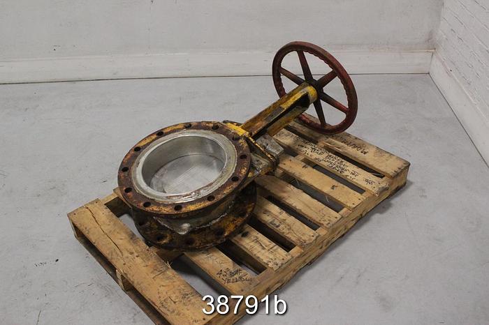 Used T. Mcavity And Sons 12" Hand Operated Knife Gate Valve, 8" Face to Face #38791