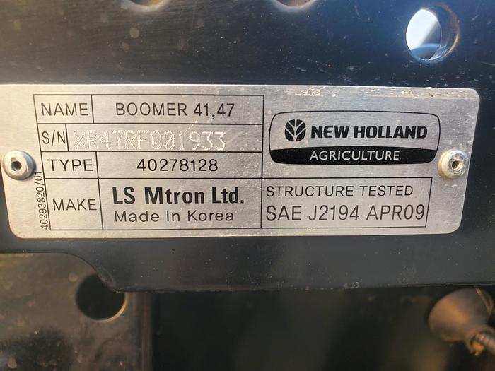 Used 2016 New Holland Boomer 47