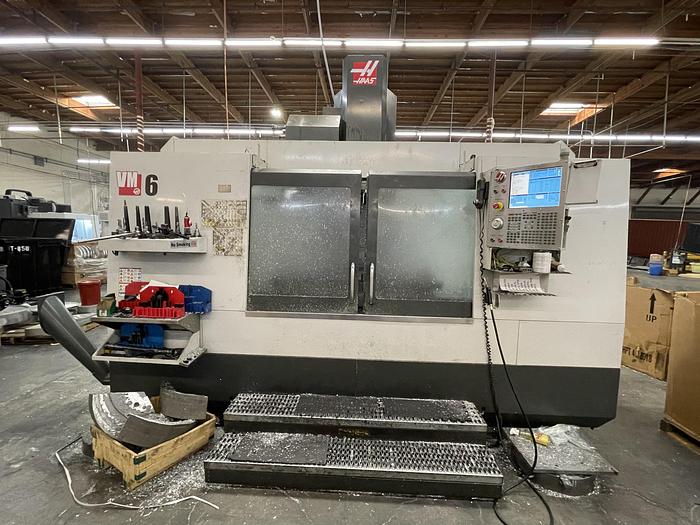 Used 2013 HAAS VM-6 12,000 rpm CNC Vertical Machining Center