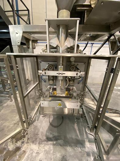 Used Mondial Pack  MV007 vertical form, fill and seal bagging machine