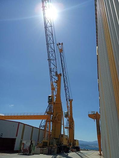 Used Gottwald Harbour Crane ModelHMK 260-69 40 tonne Capacity 1995