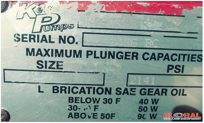 Used Item 0706 : Adesco Mist Pump with Kerr KP-3300-BC Pump