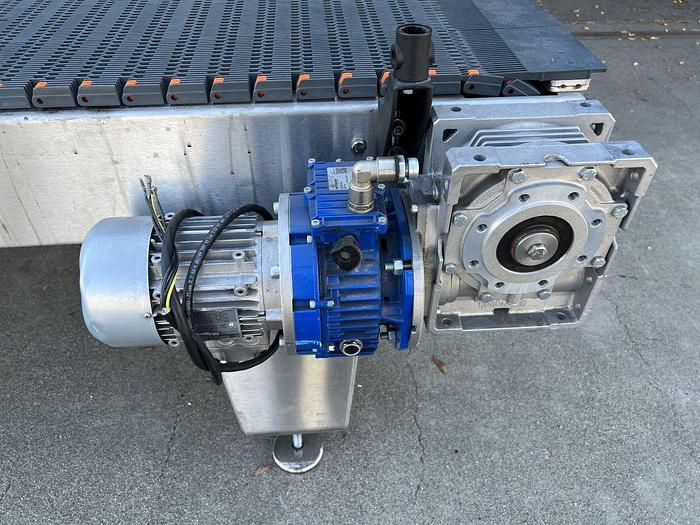 Used Table, Accumulation, 48" x 8', S/St, 1 HP #S744848