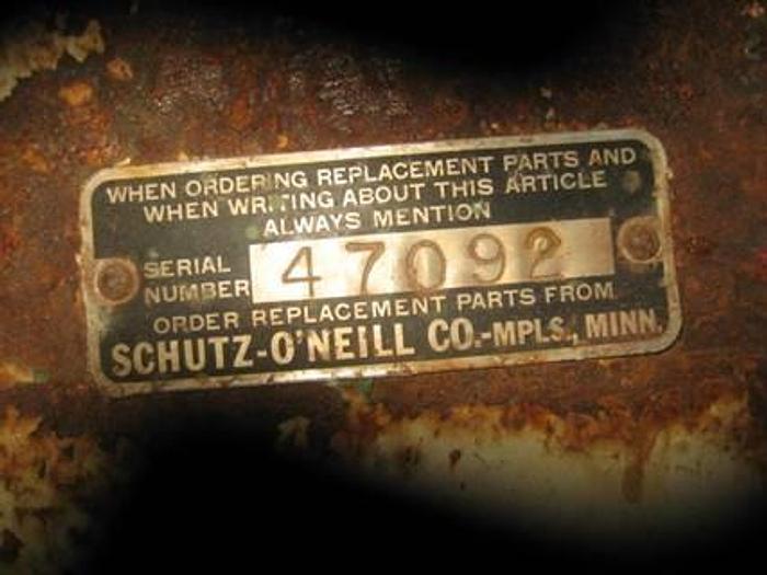Used SCHUTZ O’NEILL AIR SWEPT PULVERIZER – 75 HP (#9552)