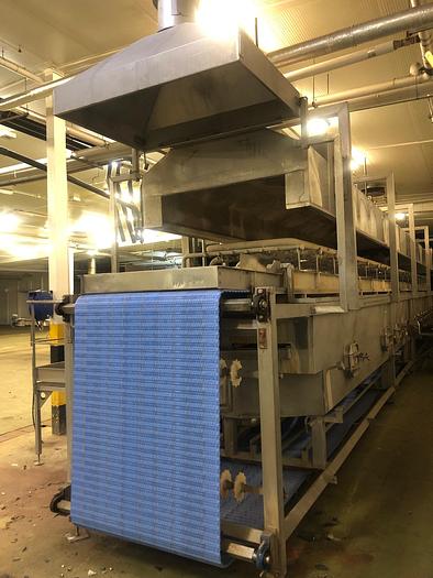 Used Blanszownik taśmowy wodno-parowy "Turatti"