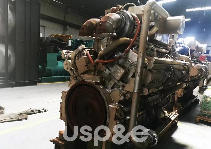Used 1.4 MW 2012 Used Cummins GQSK60-G8 Natural Gas Generator Sets