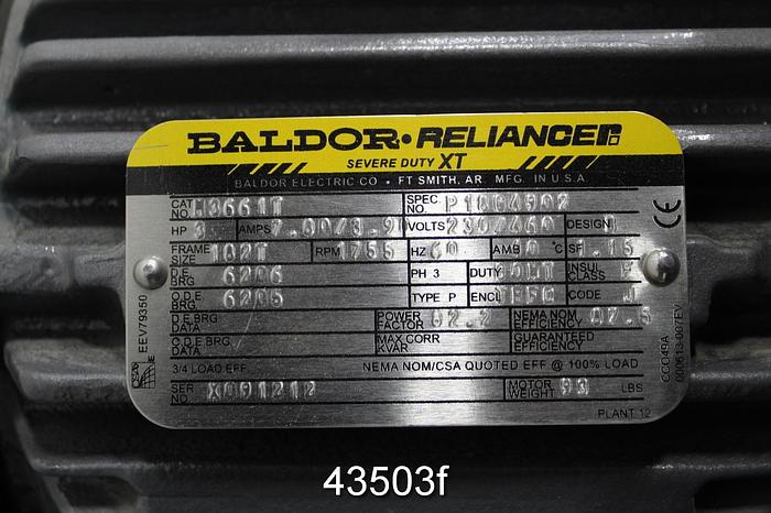 Unused NY Blower 2108 Alum Blower #43503