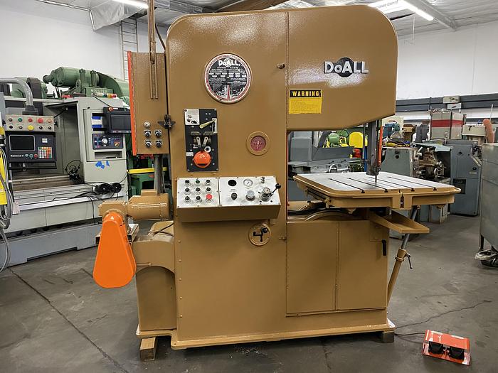 Used DoAll Model 2613-3 Vertical Band Saw 26" Throat #6055