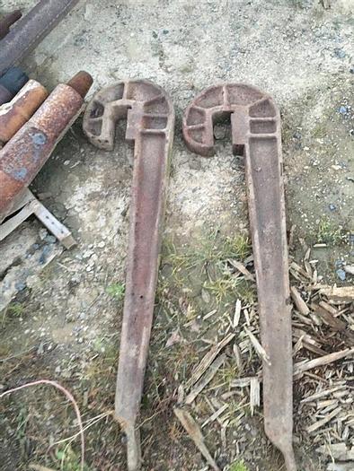 Used Set of J-Wrenches for Cable Tool Rig - 55 in Long