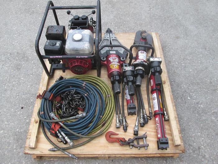 Used TNT Rescue Jaws Of Life Set